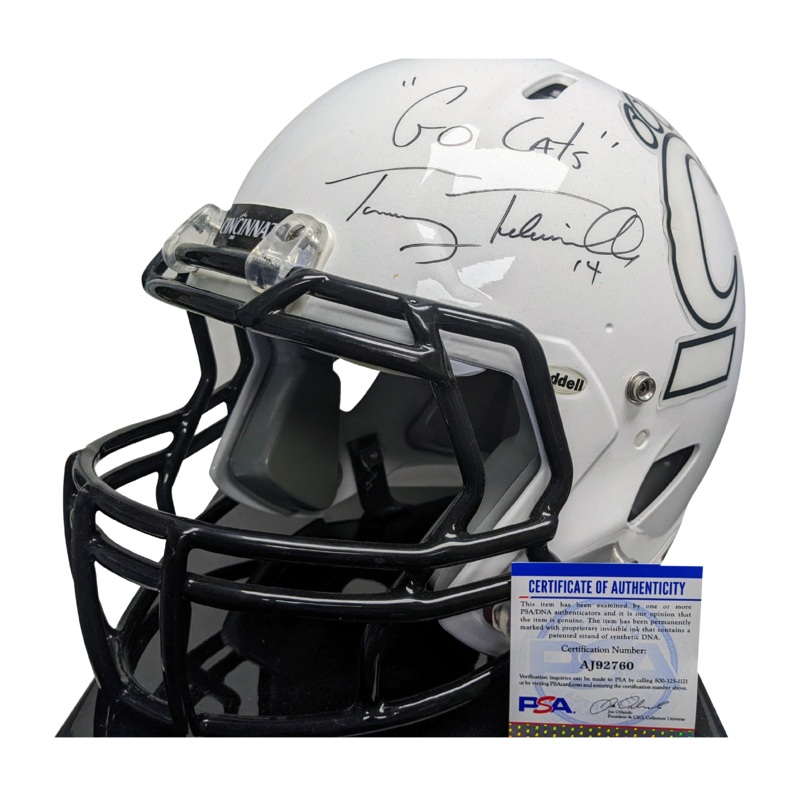 Tommy Tubberville Autographed Cincinnati Bearcats Helmet