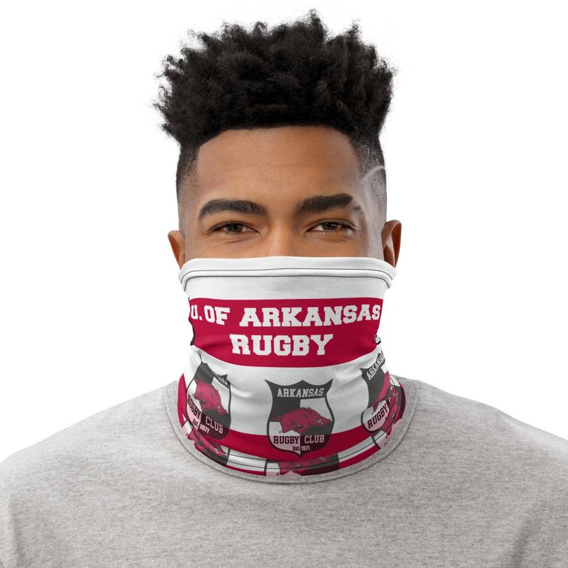 U. of Arkansas Rugby Neck Gaiter
