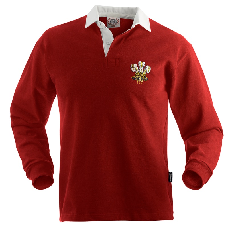 Wales Traditional Rugby Jersey X-Small