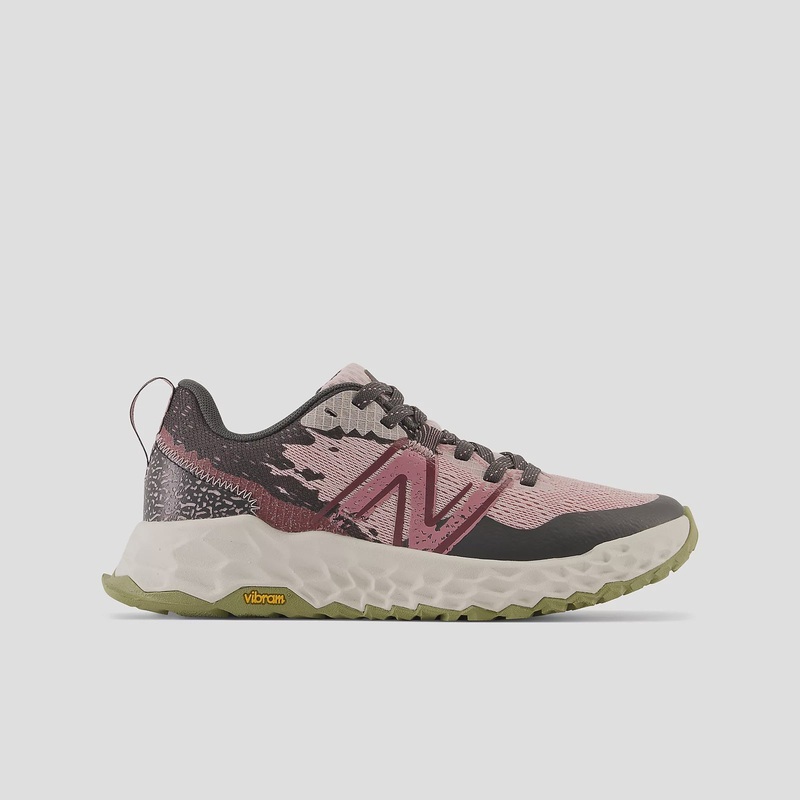 New Balance Kids Fresh Foam Hierro v7 – Stone Pink/Burgundy/Black US 4