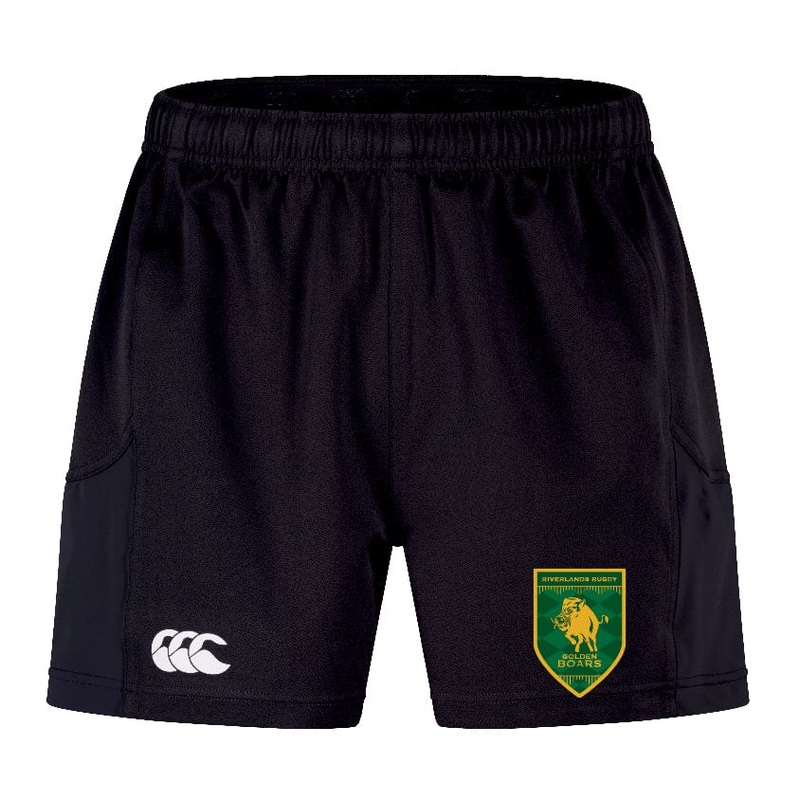 Riverlands Rugby Advantage Short 2.0 by Canterbury 6 Black