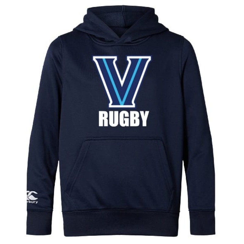 Villanova Rugby Club Lightweight Hoodie by Canterbury Y4 Grey