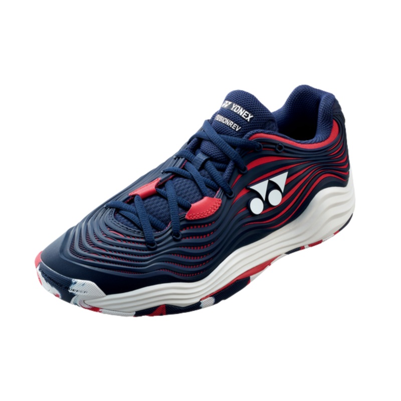 Yonex Fusionrev 5 Tennis Shoes Mens (Navy/Red) Navy/Red UK 8