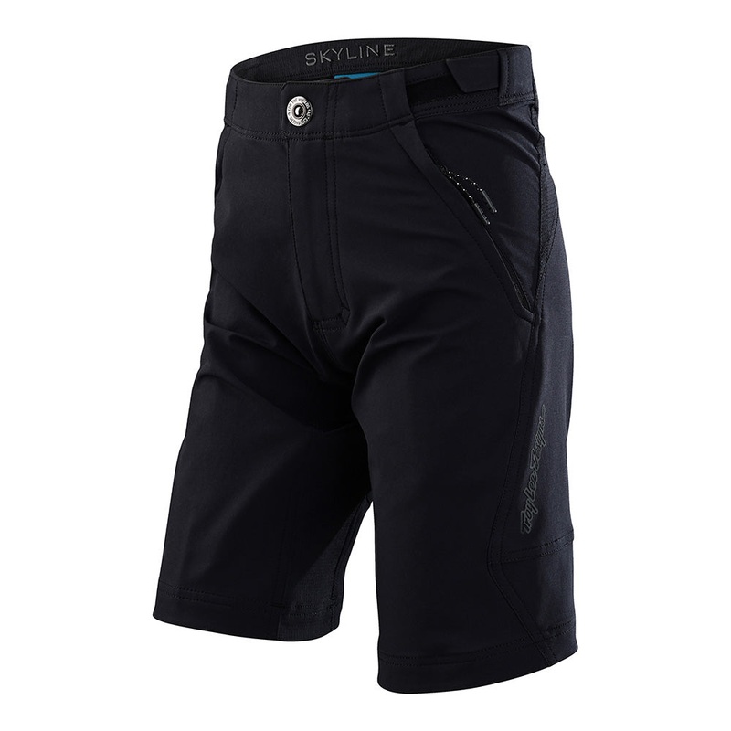 Youth Skyline Short Shell Mono Black BLACK 22