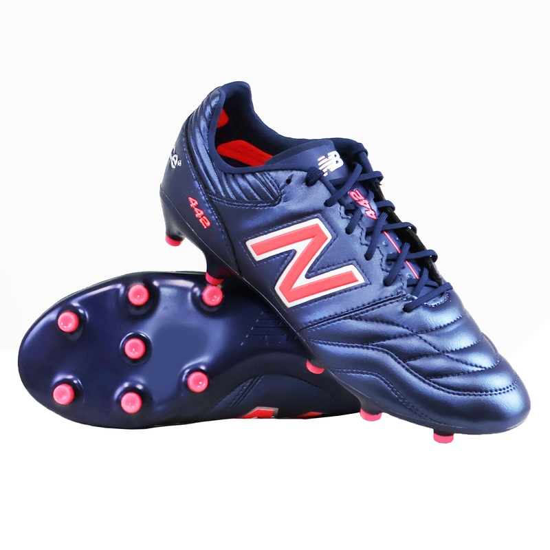 New Balance Wide 442 V2 Pro FG – Navy/Energy Red 5 Navy