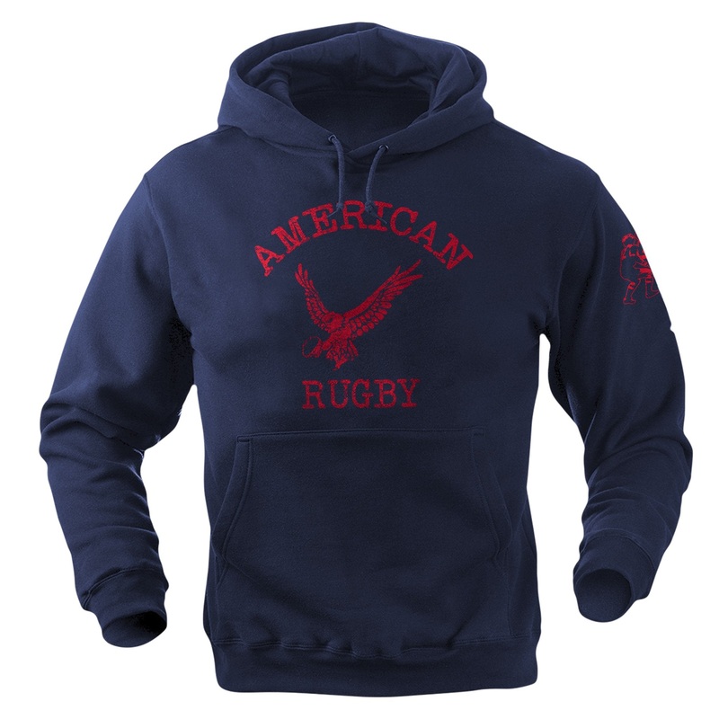 American Rugby Logo Hoodie X-Small