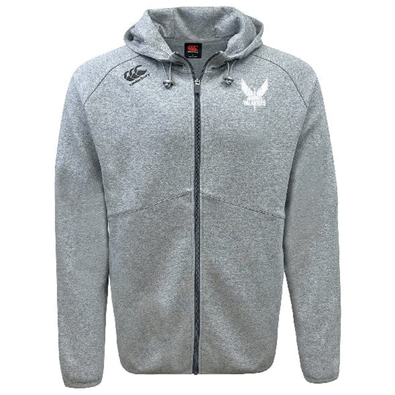 Brunswick Valkyries Tempo Vapodri Full-Zip Hoodie by Canterbury XS Grey
