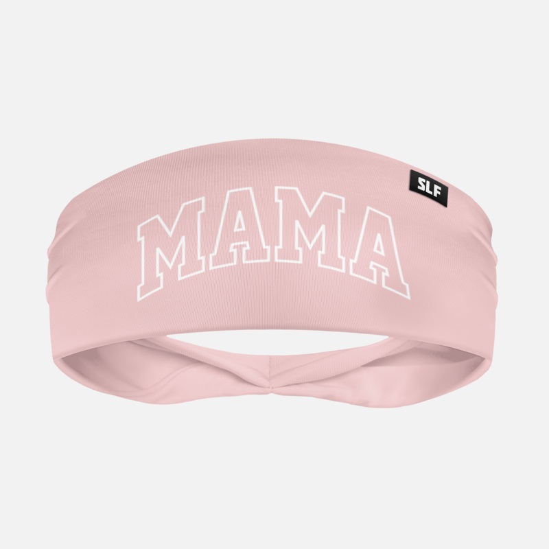 Mama Soft Coral Headband ONE SIZE Coral