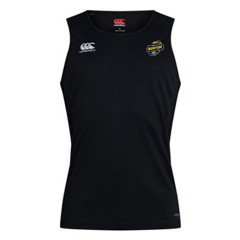 Boston RFC Club Dry Singlet by Canterbury XS Black
