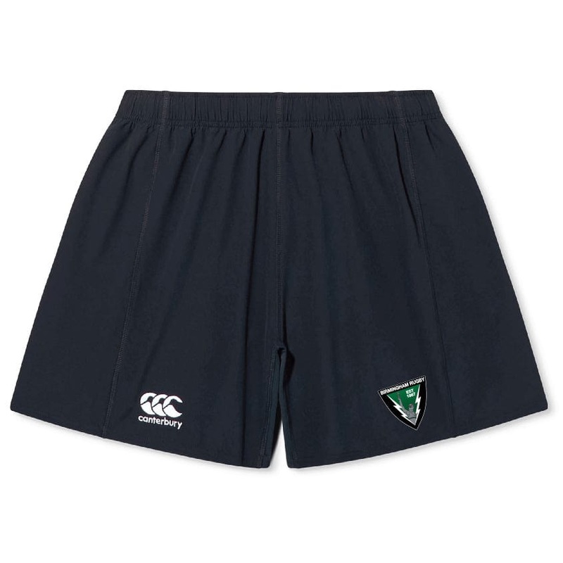 Birmingham Rugby Yokohama Short by Canterbury XS Black
