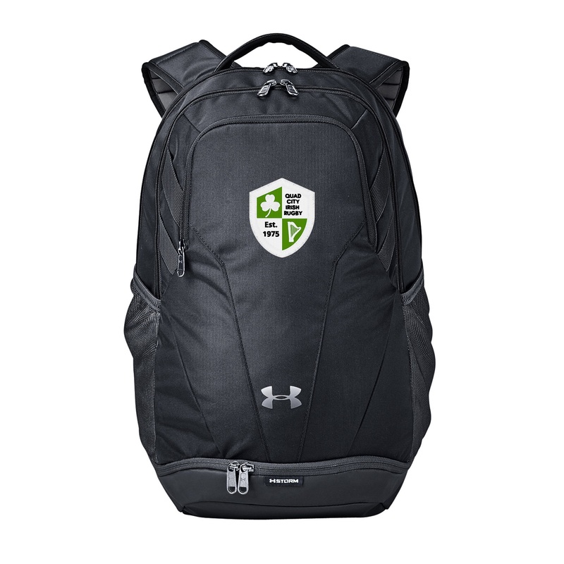 Quad City Irish Rugby Hustle II Backpack Black