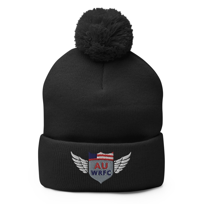 American Univ. WRFC Pom-Pom Beanie Black