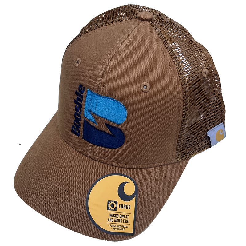 Booshie Carhartt Canvas Mesh Back Cap Brown