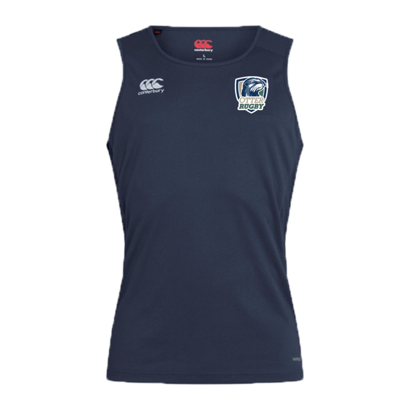 CSU Monterey Bay Otter Rugby Club Dry Singlet by Canterbury XS Navy