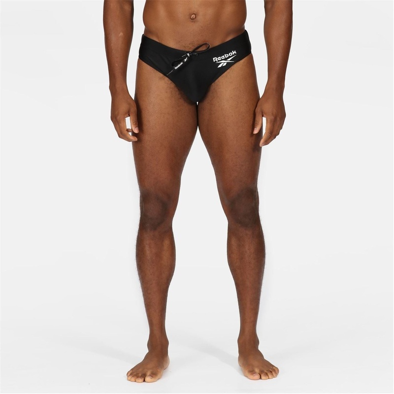 Reebok Mens Wells Swimming Briefs M Black