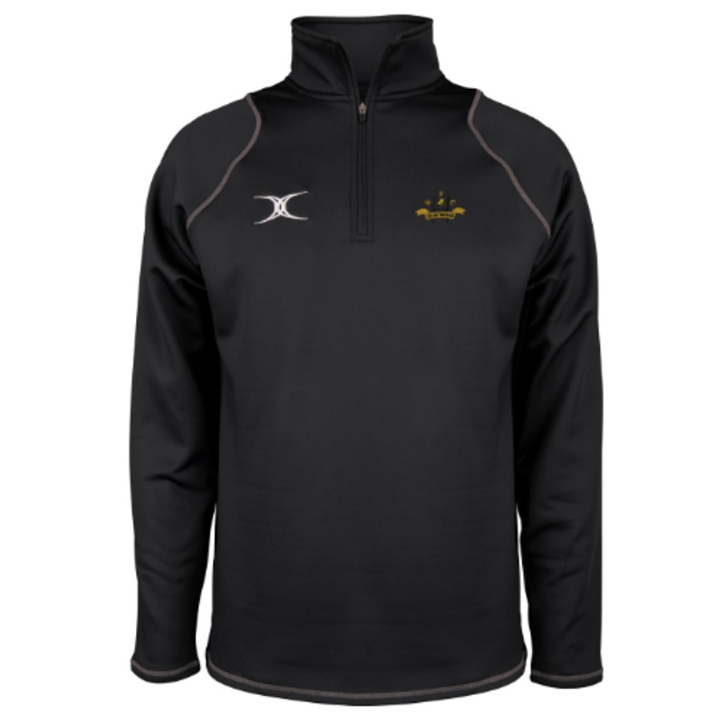 Crowthorne RFC Adult’s Black Quest Mens 1/4 Zip Fleece XS