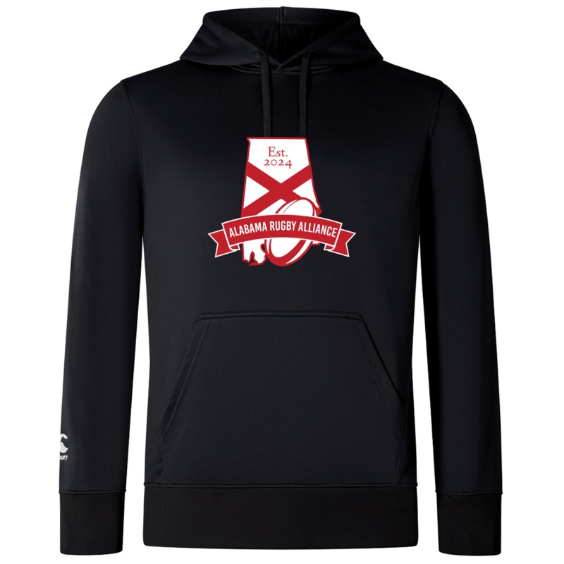 Alabama Rugby Alliance Club Lightweight Hoodie by Canterbury Y4 Black