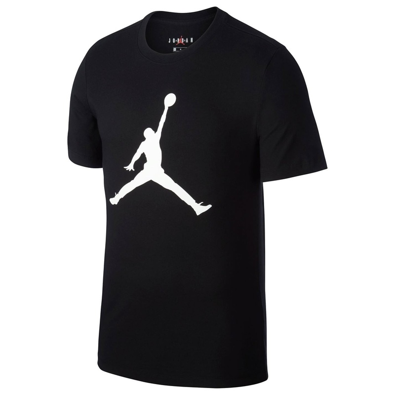 Air Jordan Mens Big Logo T-Shirt S Black
