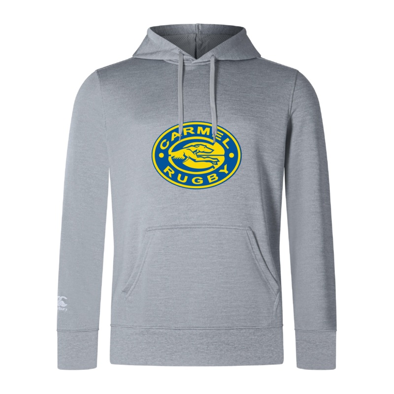 Carmel Rugby Club Lightweight Hoodie by Canterbury Y4 Grey