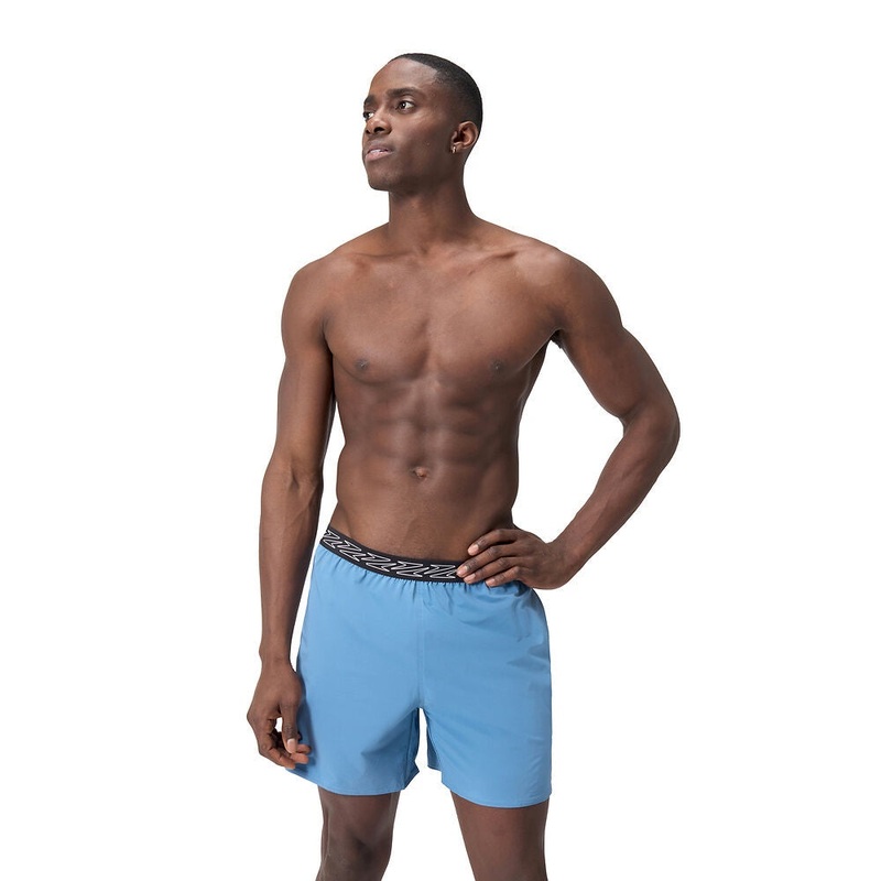 Speedo Mens Hyperboom Band 16 Inch Water Shorts – Washed Blue Small