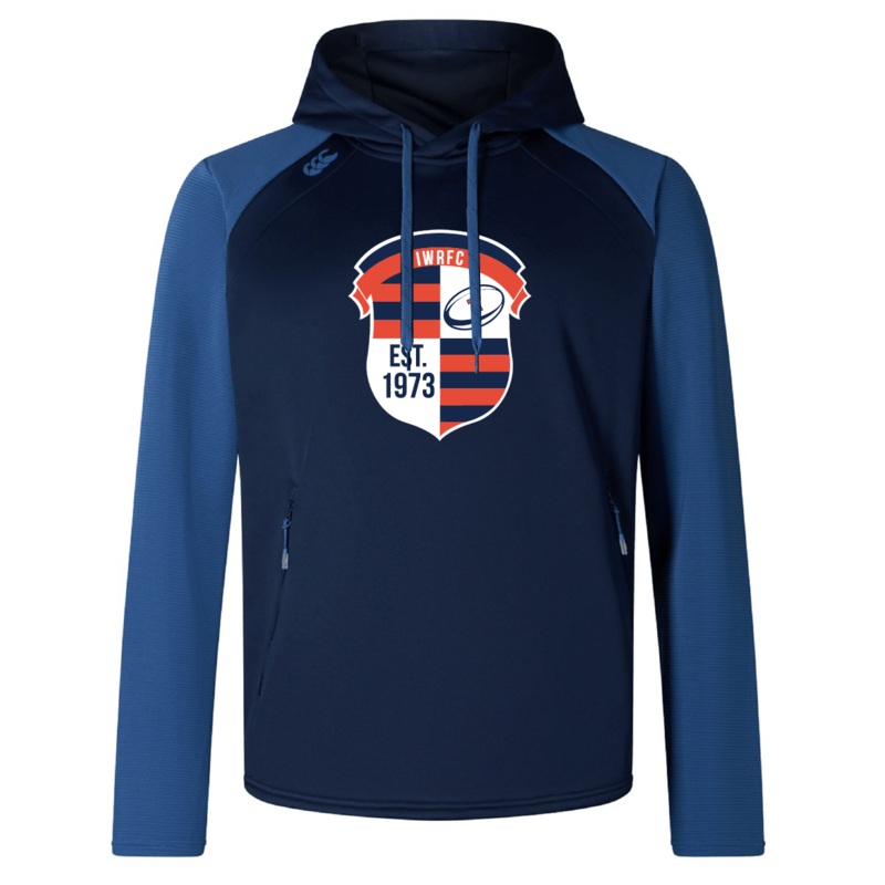 Illinois Womens RFC Elite Training Hoody by Canterbury XS Navy