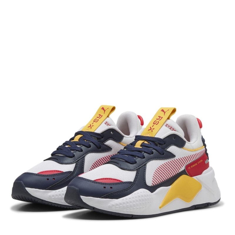 Puma Rs X Chunky Trainers Flats 3 (35.5) White/Red