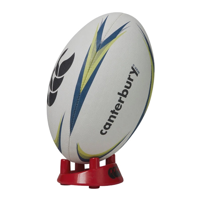 Canterbury Mentre Rugby Ball XU – White/Lime Size 4