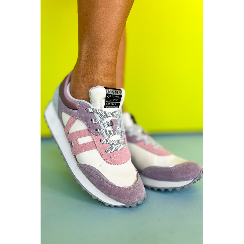 Vintage Havana Purple Spike Platform Sole Sneakers 5.5