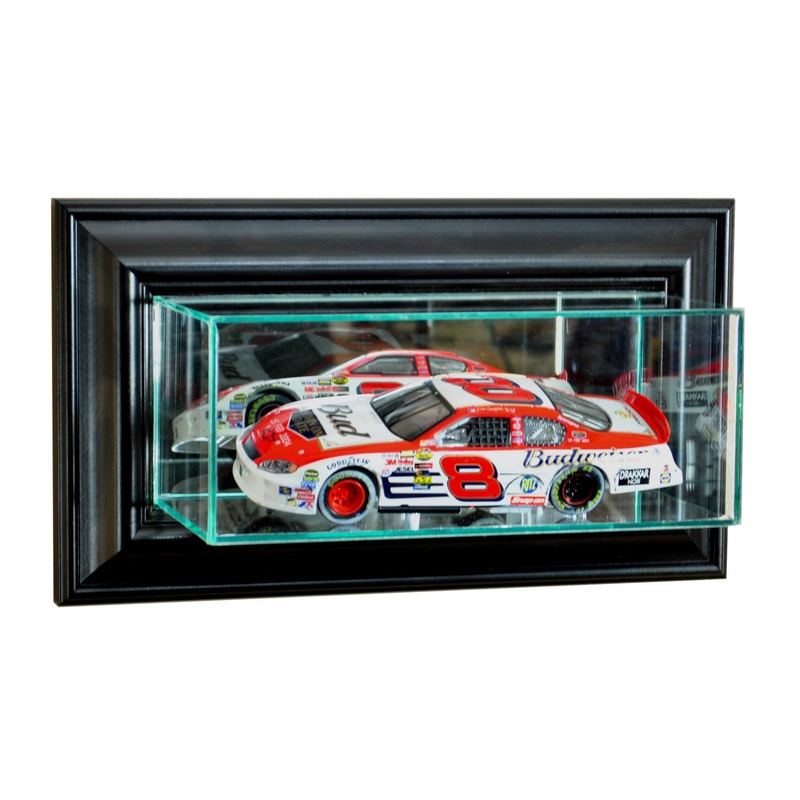 Wall Mounted 1/24th Car Display Case with Mirrors