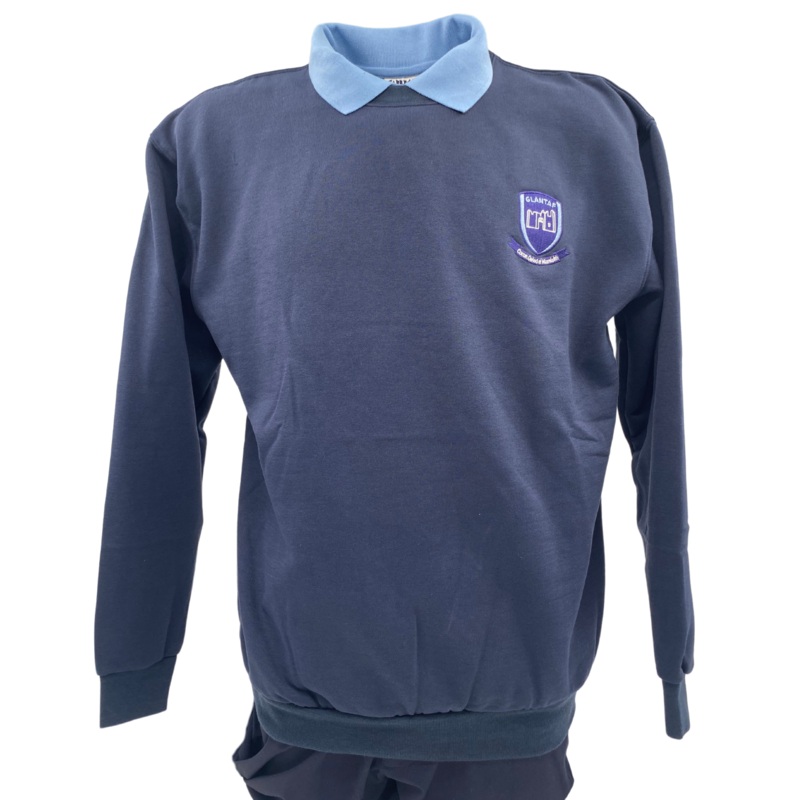 Ysgol Glantaf Sweatshirt (Round Neck) JS 9/10 NAVY