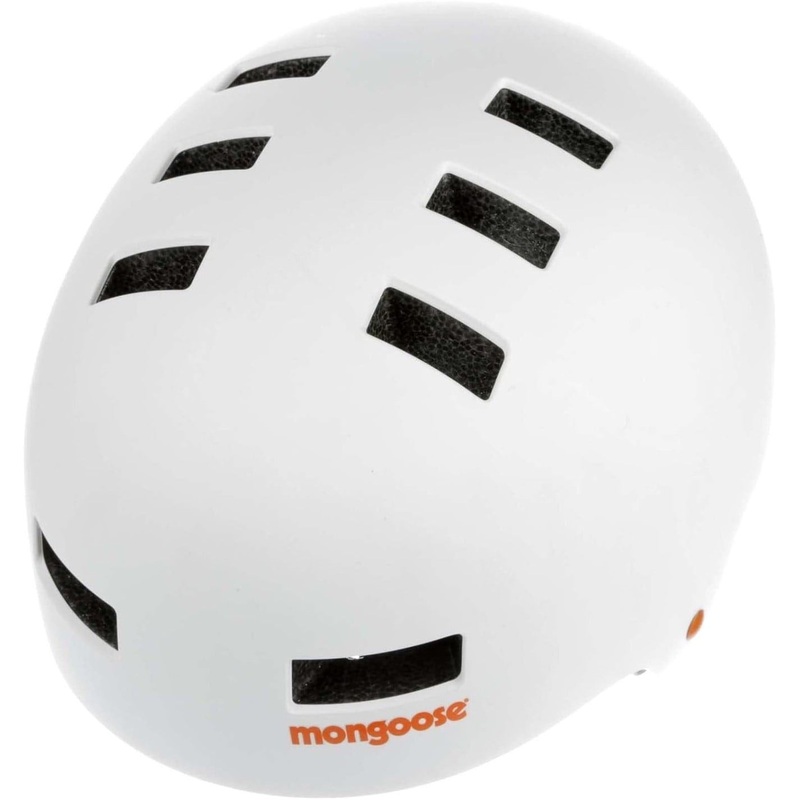 Mongoose Skate Helmet Large White