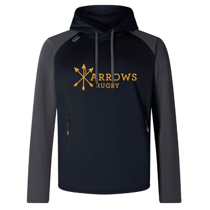 Arrows Rugby Club Elite Training Hoody by Canterbury XS Black
