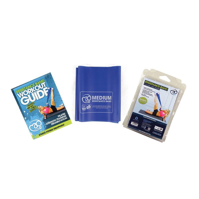 FM Resistance Band 1.5m x15cm + Guide BLUE M