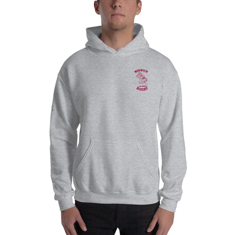 Norwich Rugby Throwback Hoodie Small