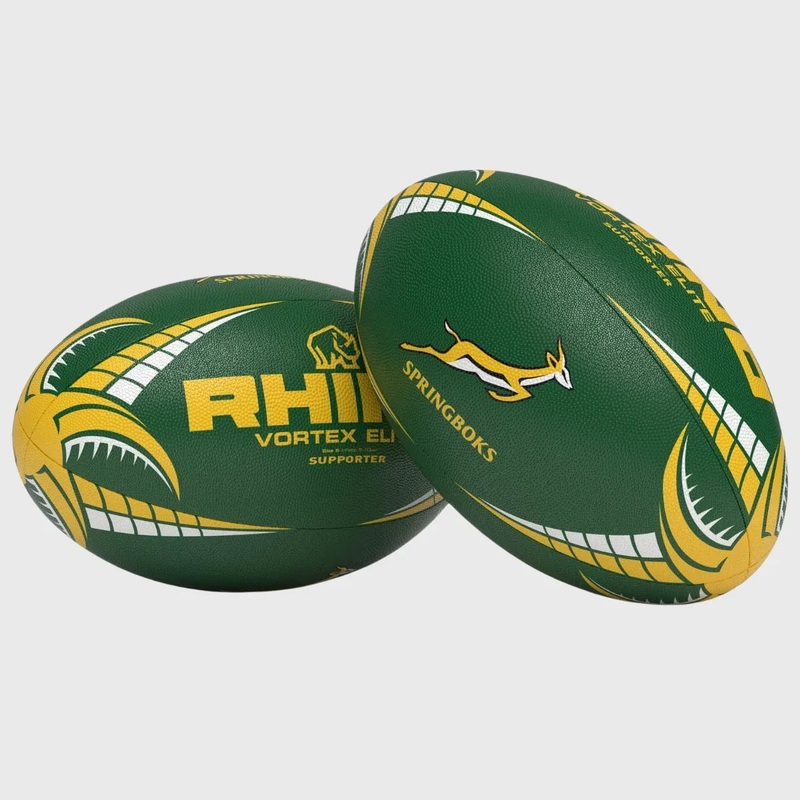 Rhino Springboks Supporters Rugby Ball Size 3