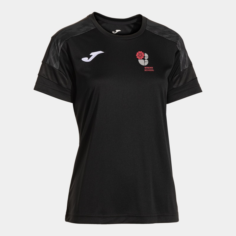 Wrenn School Championship viii Short Sleeve Shirt – LADIES BLACK/RED S