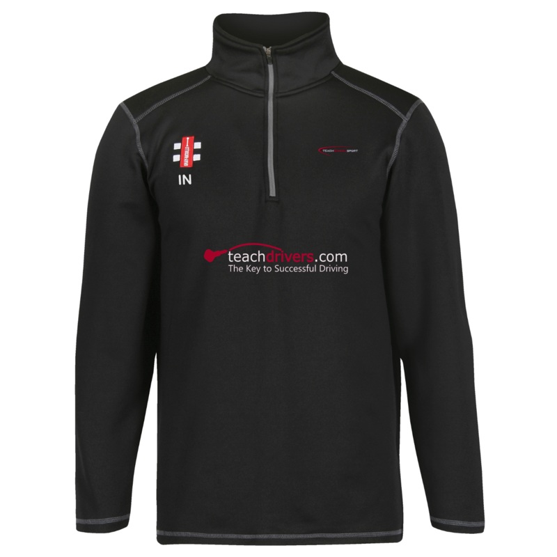 Teachschoolsport Adult’s Black Storm Thermo Fleece Extra Small