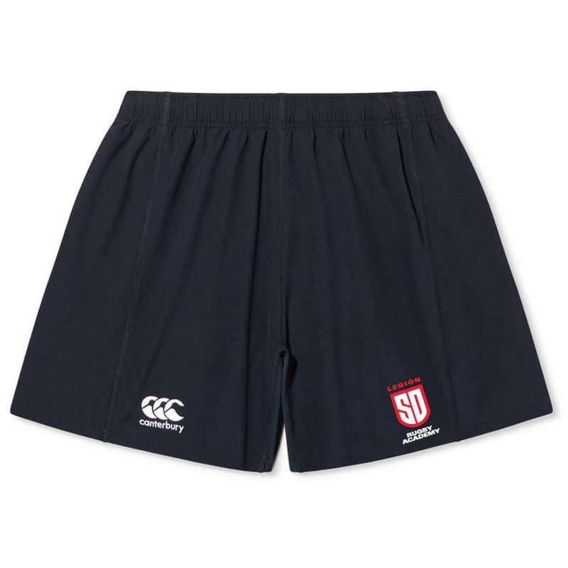 San Diego Legion Rugby Academy Yokohama Short by Canterbury XS Black