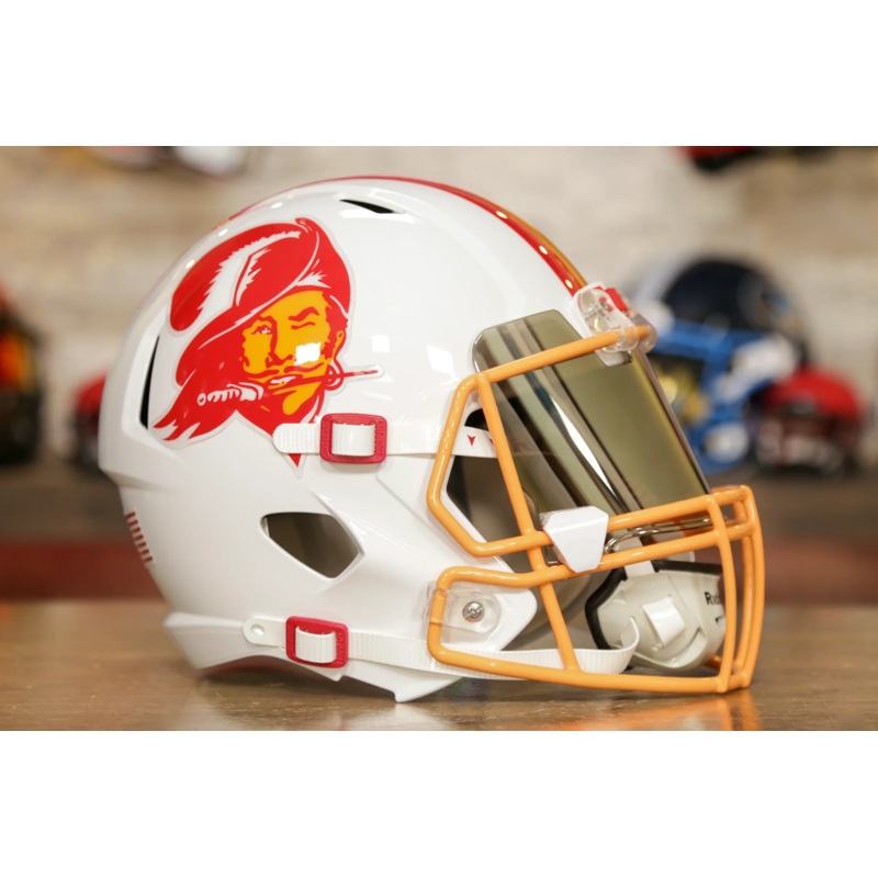 Tampa Bay Buccaneers Riddell Speed Display Helmet – GG Edition 00287