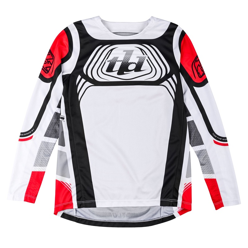 Youth GP Pro Jersey Wavez Off-White / Red OFF-WHITE / RED XS