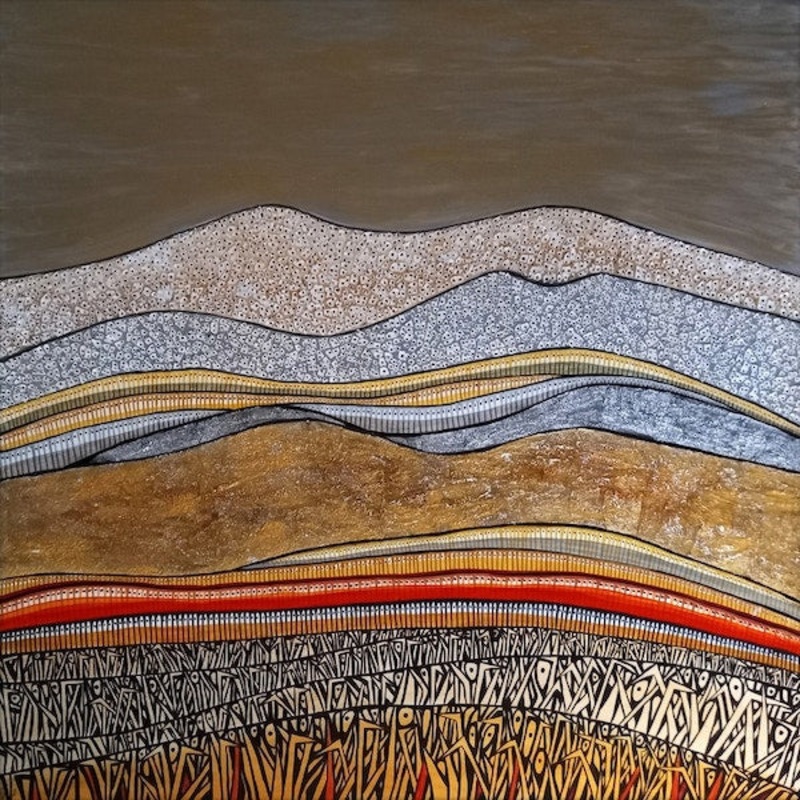 Dreaming in Gold Print by Ester Dexter