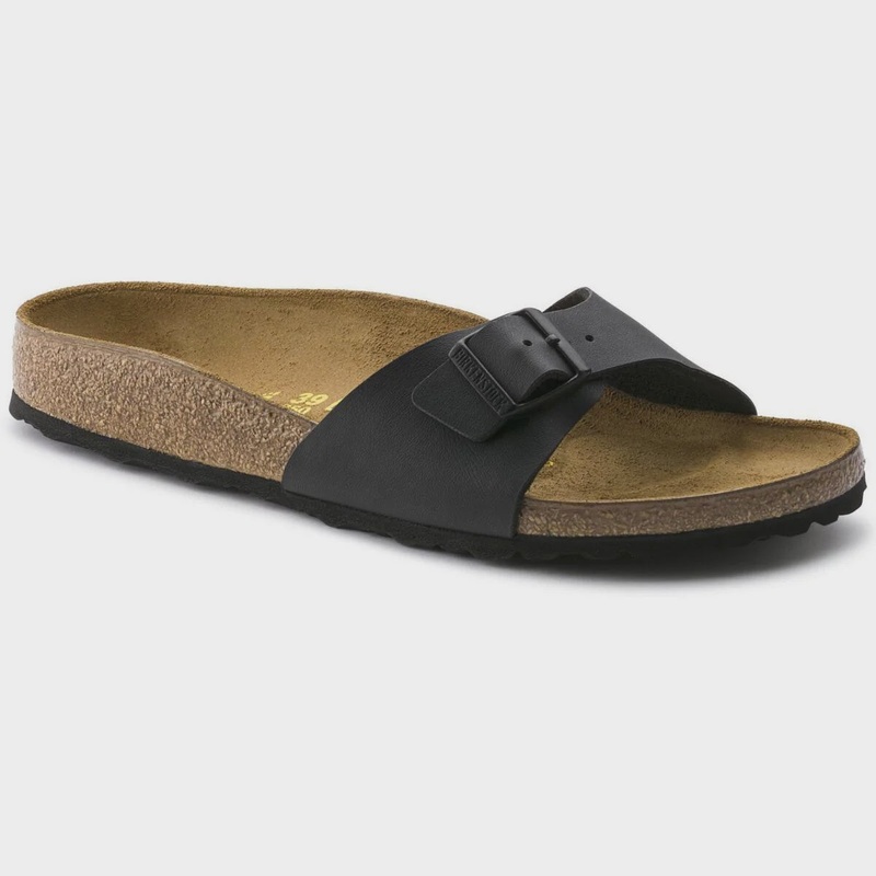 Birkenstock Madrid Birko-Flor – Black 36 Narrow