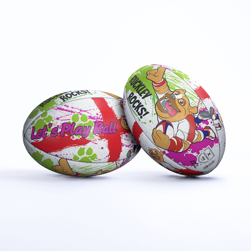 Ruckley Mascot Supporter Ball Sz 3