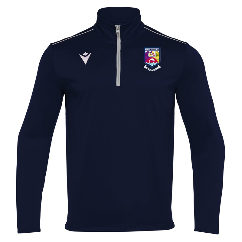 Castletroy College Macron 1/4 Zip Midlayer XS NAVY