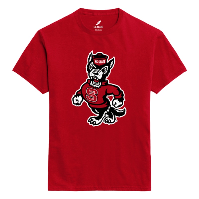 NC State Wolfpack Red Strutting Wolf T-Shirt Small