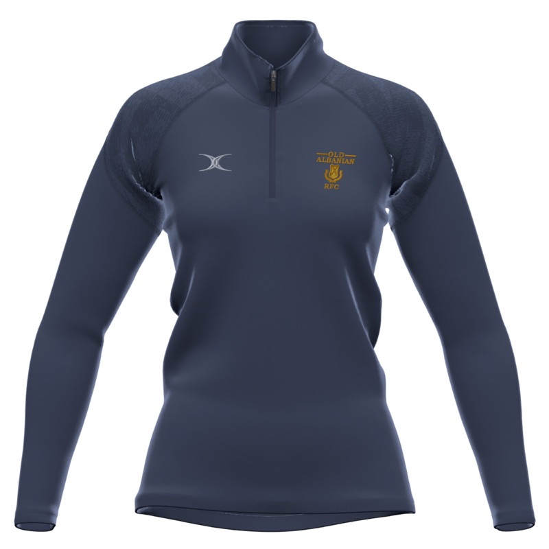 Old Albanians RFC Women’s Dark Navy GTS 1/4 Zip Fleece W 6
