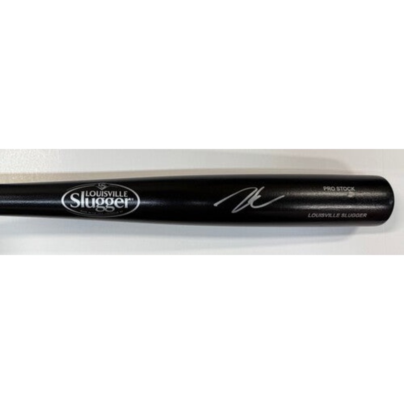 Zac Veen Autographed Black Bat