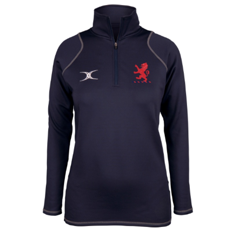 London Scottish F.C. Women’s Dark Navy Quest 1/4 Zip Fleece 8