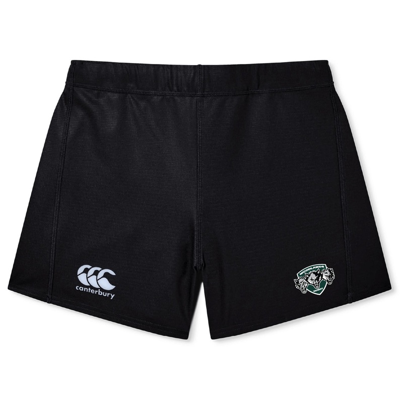 Woodlands Youth Wolfpack Women’s Yokohama Short by Canterbury 6 Black