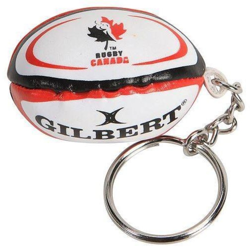 CANADA MINI RUGBY BALL KEYCHAIN